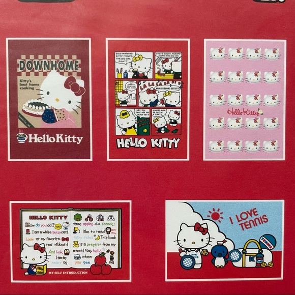 Sanrio Hello Kitty Vintage Post Card Set. 1998 - Picture 2 of 4
